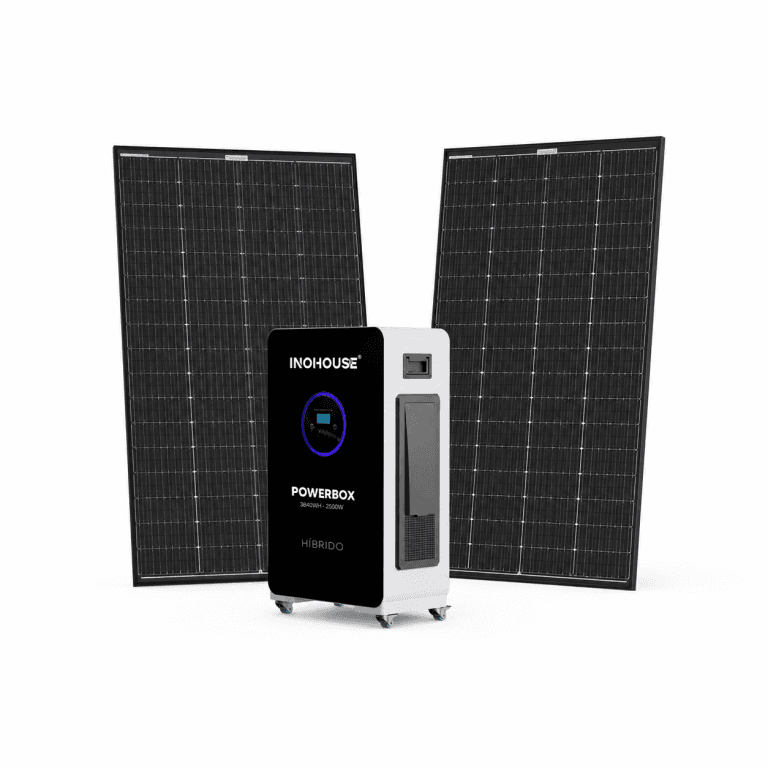 Estação Solar Gerador 2.5kw Bateria LiFePo4